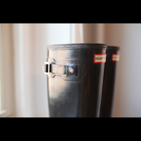 Hunter boots glossy black - Picture 4 of 5